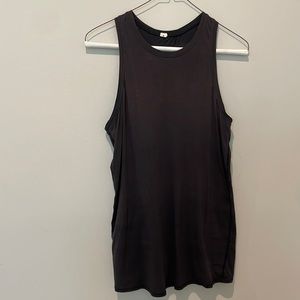 Black Lululemon all tied up tank